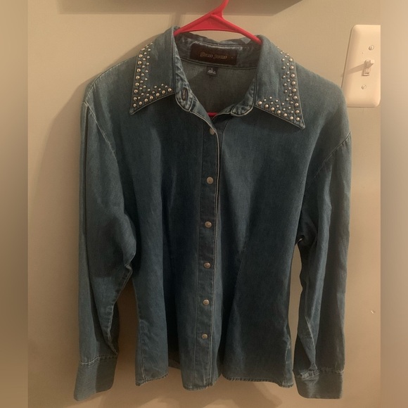 Women’s Vintage Guess Jeans Denim Shirt - Picture 1 of 4